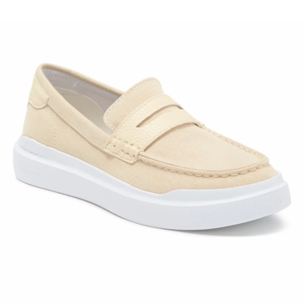Cream Penny Loafer , GrandPro Rally | Cole Haan